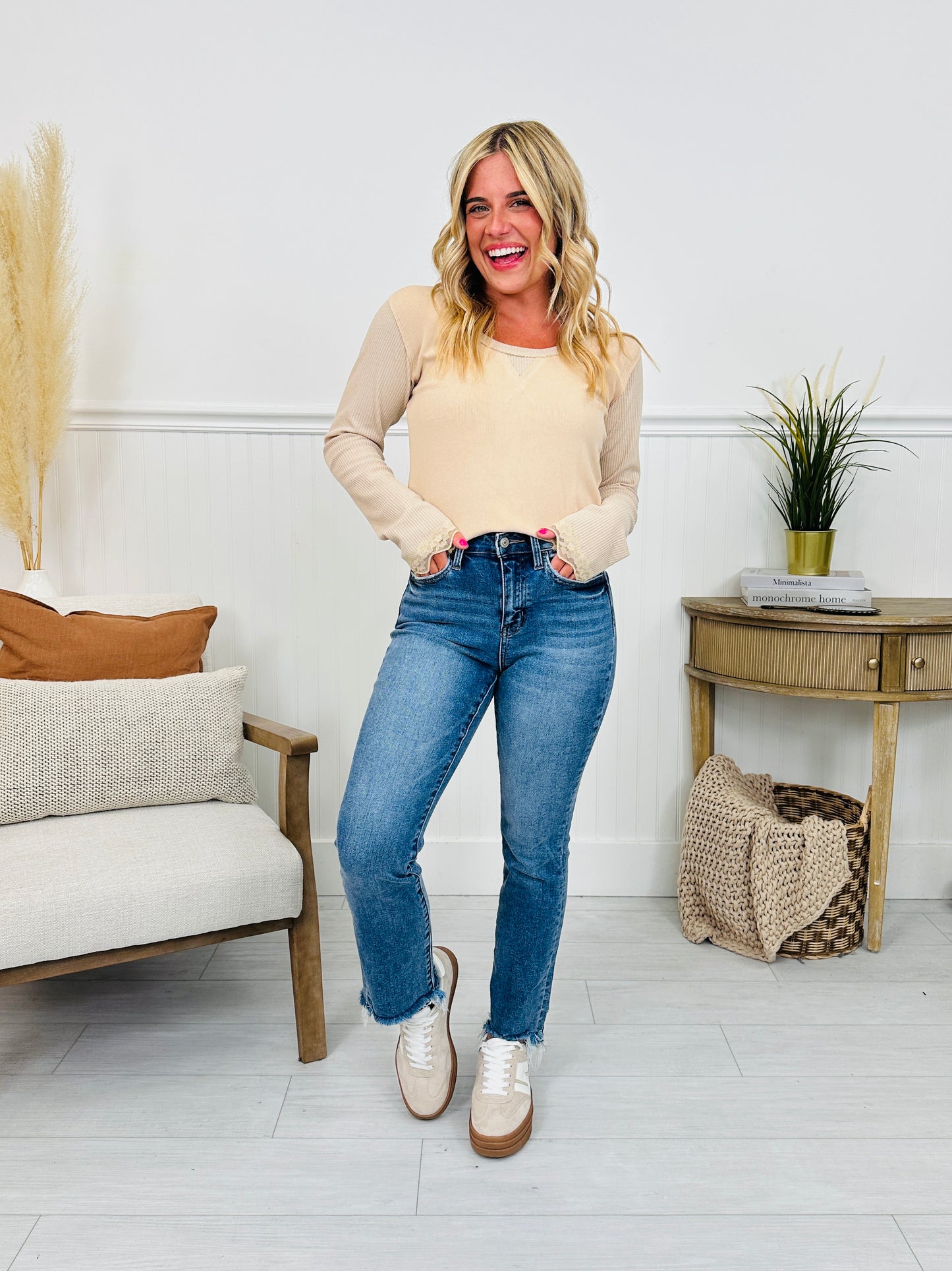 Come Out On Top Cropped Jeans