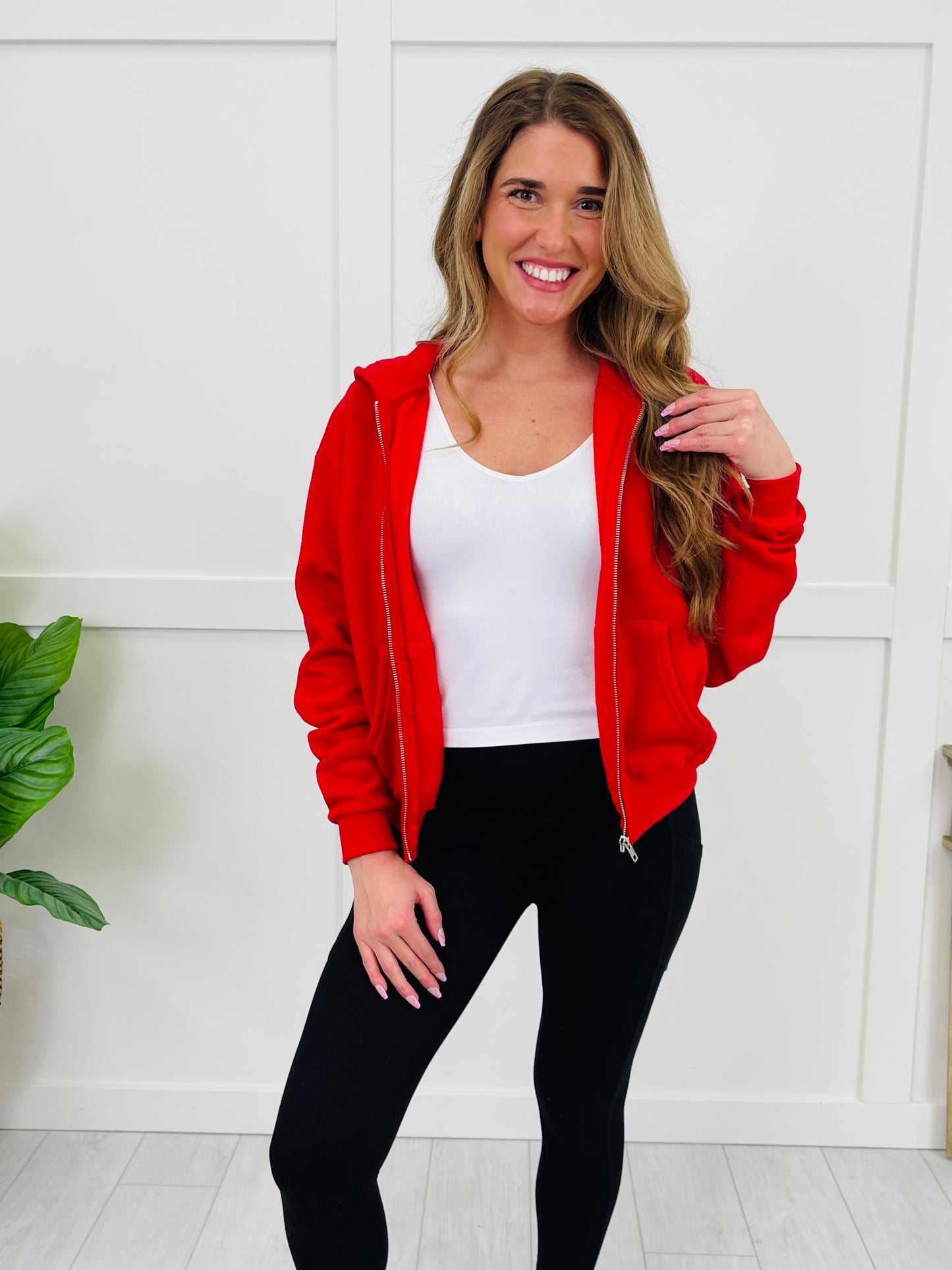 Off Duty Zip Hoodie in Multiple Colors