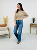 Go Into Detail Tummy Control Wide Leg Jeans