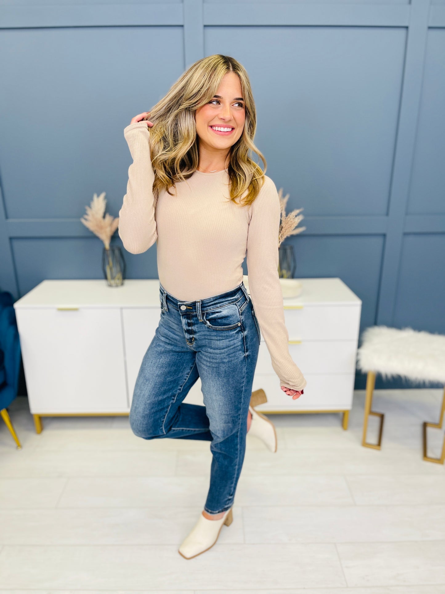 Judy Blue Plus/Reg Your Favorite Boyfriend Jeans