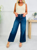 Judy Blue Set The Standard Tummy Control Ankle Wide Jeans