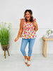 Petal Pop Tank Top in Tulip Print