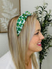 Shamrock Sparkle White Headband