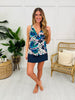 Swim Skirt in Navy