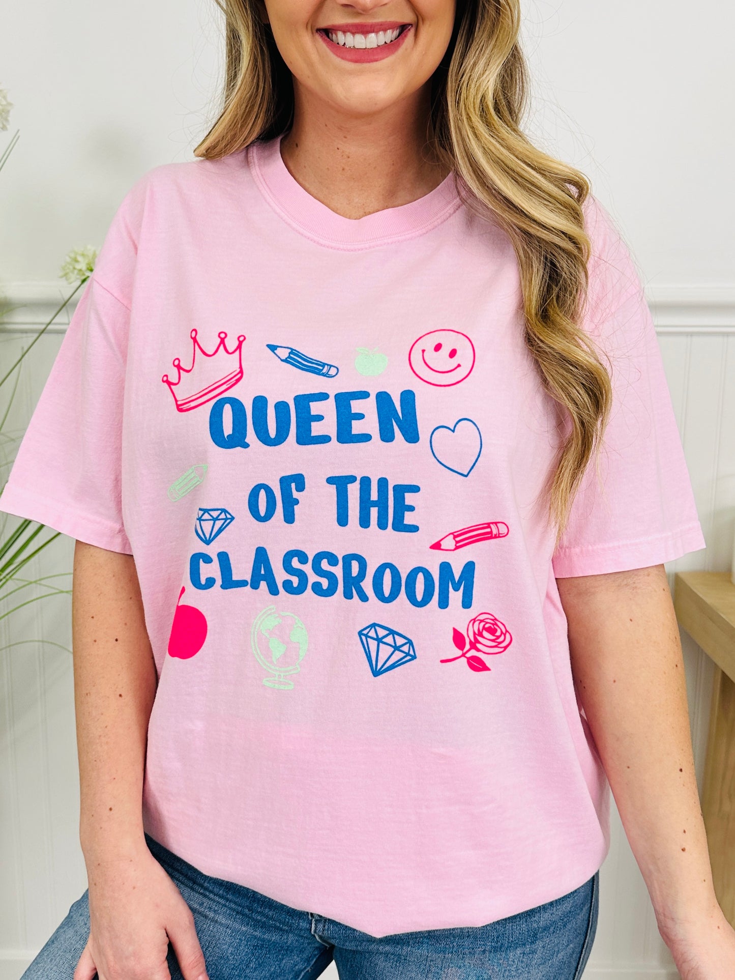 Queen Of The Classroom Graphic Tee
