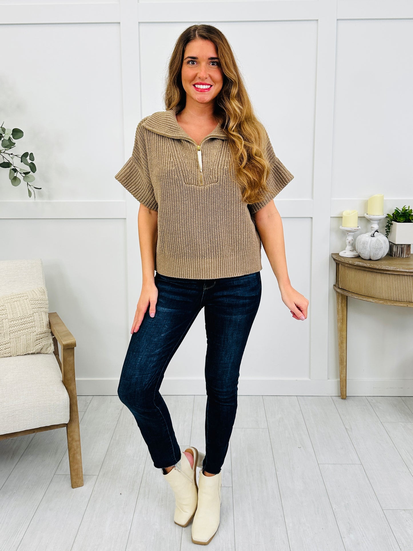 Meet Me Downtown Top In Multiple Colors