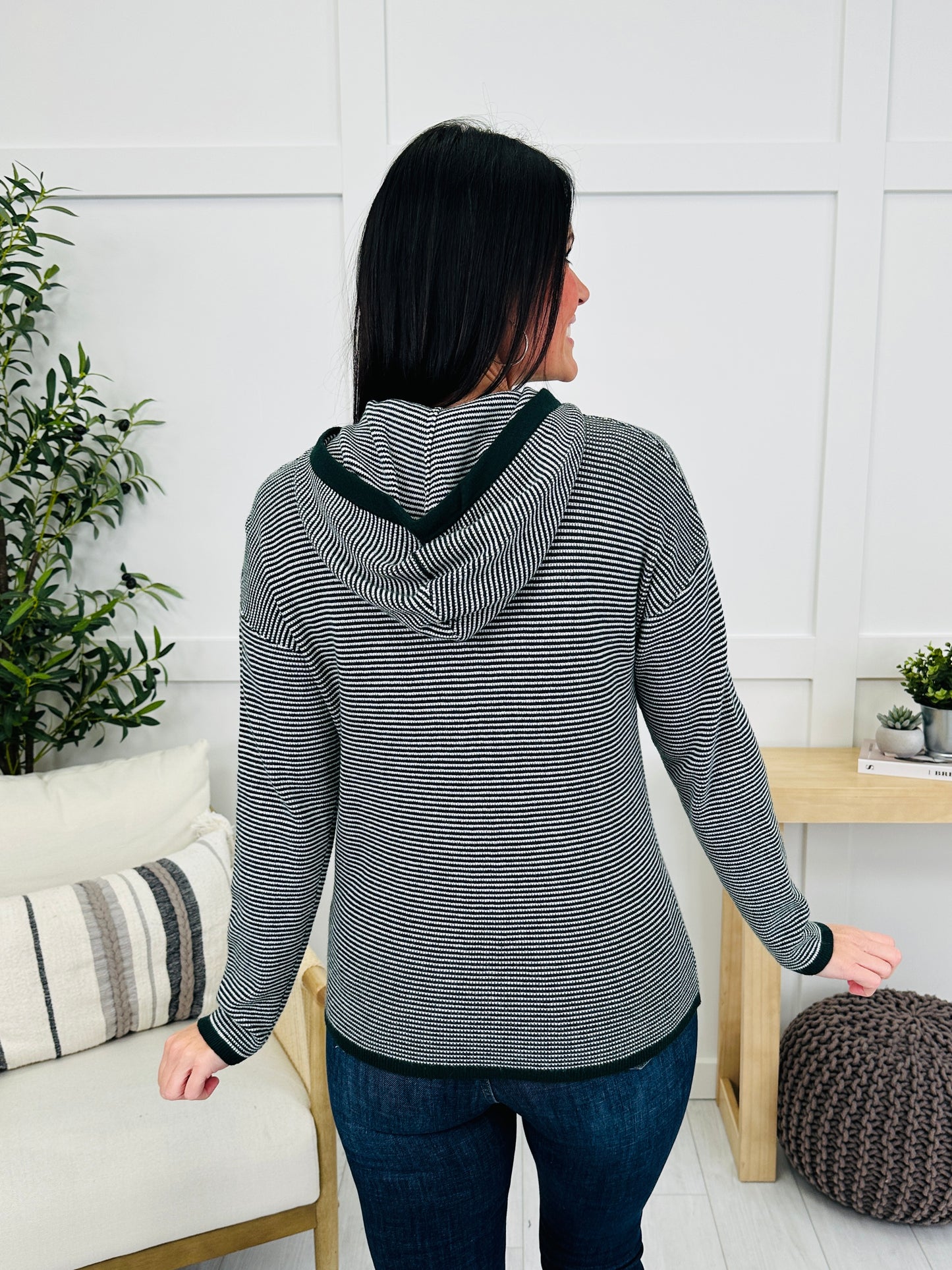 Sweet On Repeat Pullover in Forest