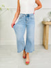 The Perfect Pick Cropped Wide Leg Jeans in Multiple Inseams