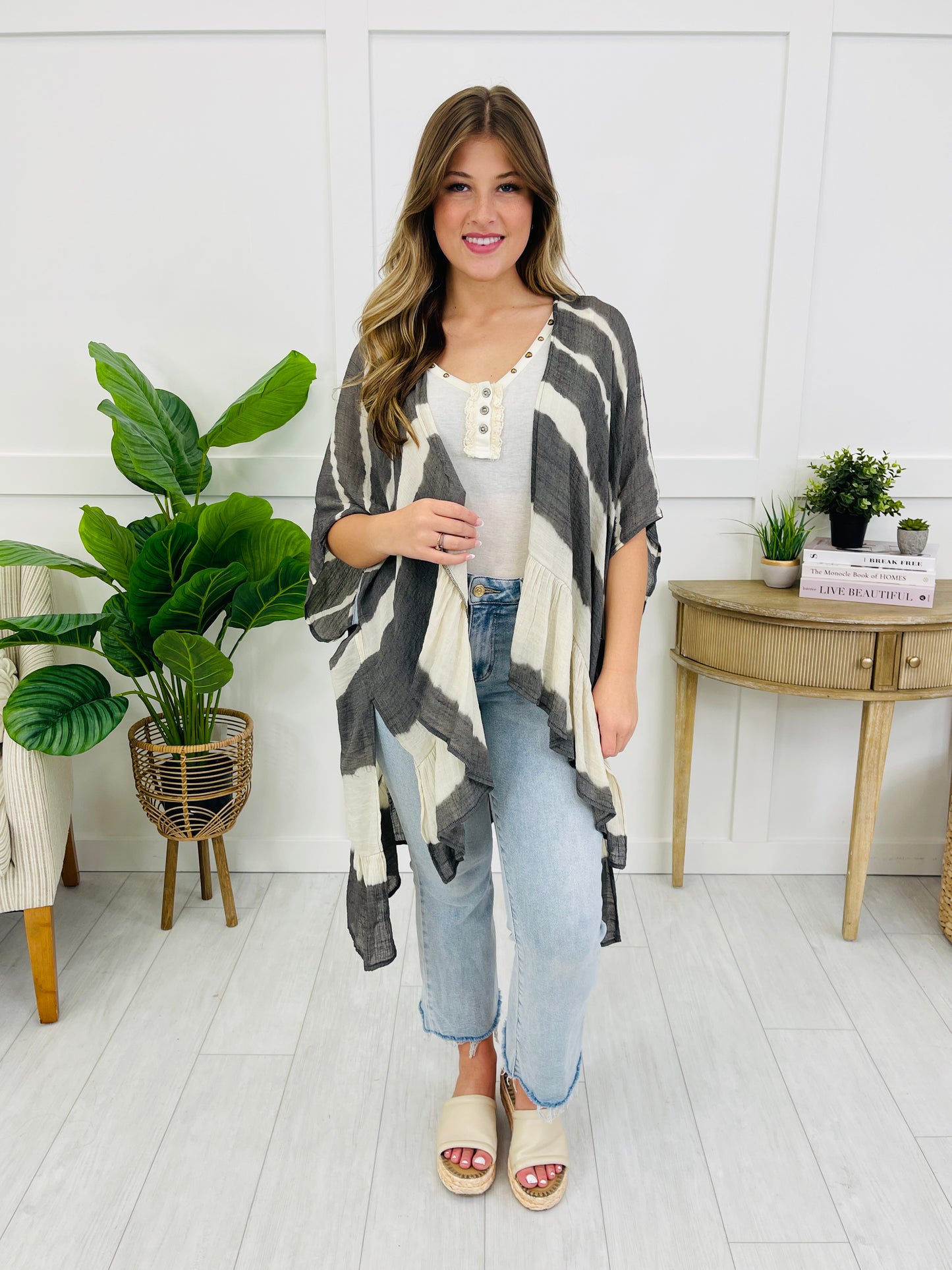 Midnight Fringe Cardigan