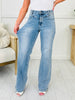 Judy Blue Eyes Wide Open Wide Leg Jeans in Reg/Curvy