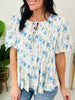 Vintage Blossoms Top In Ivory