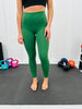 Power Flex Leggings In Forest Green