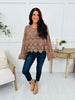 Sunday Romance Top In Chocolate