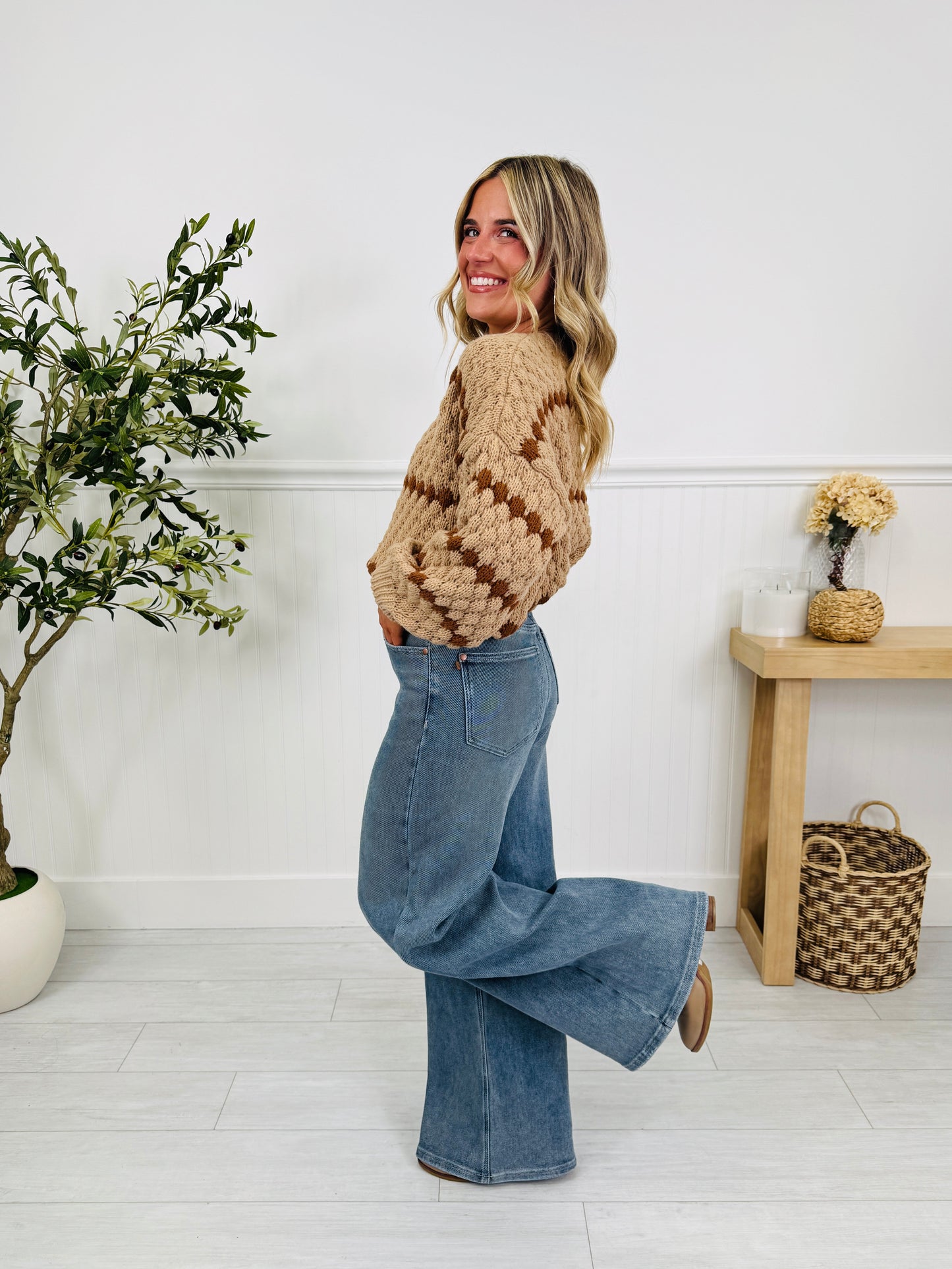 Judy Blue Nothing Compares Palazzo Wide Leg Jeans