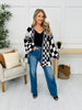 The Final Checkpoint Cardigan in Black Combo