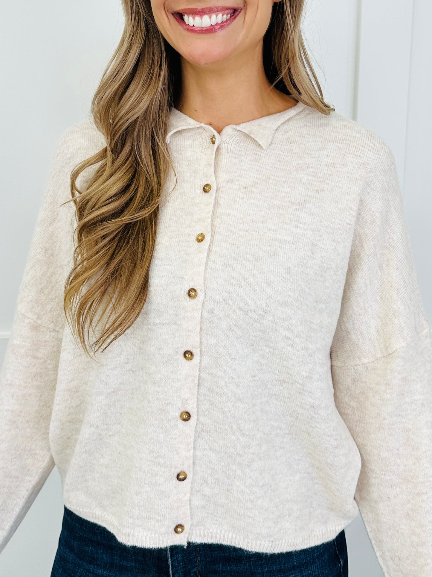 Keep It Classic Cardigan In H Beige