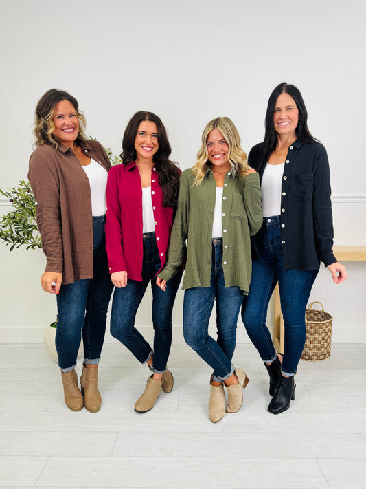 Just The Layer Top In Multiple Colors
