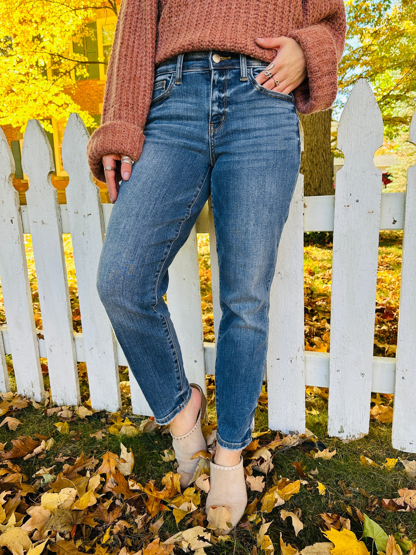 Judy Blue Plus/Reg Your Favorite Boyfriend Jeans