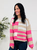 Color Crush Sweater In Hot Pink