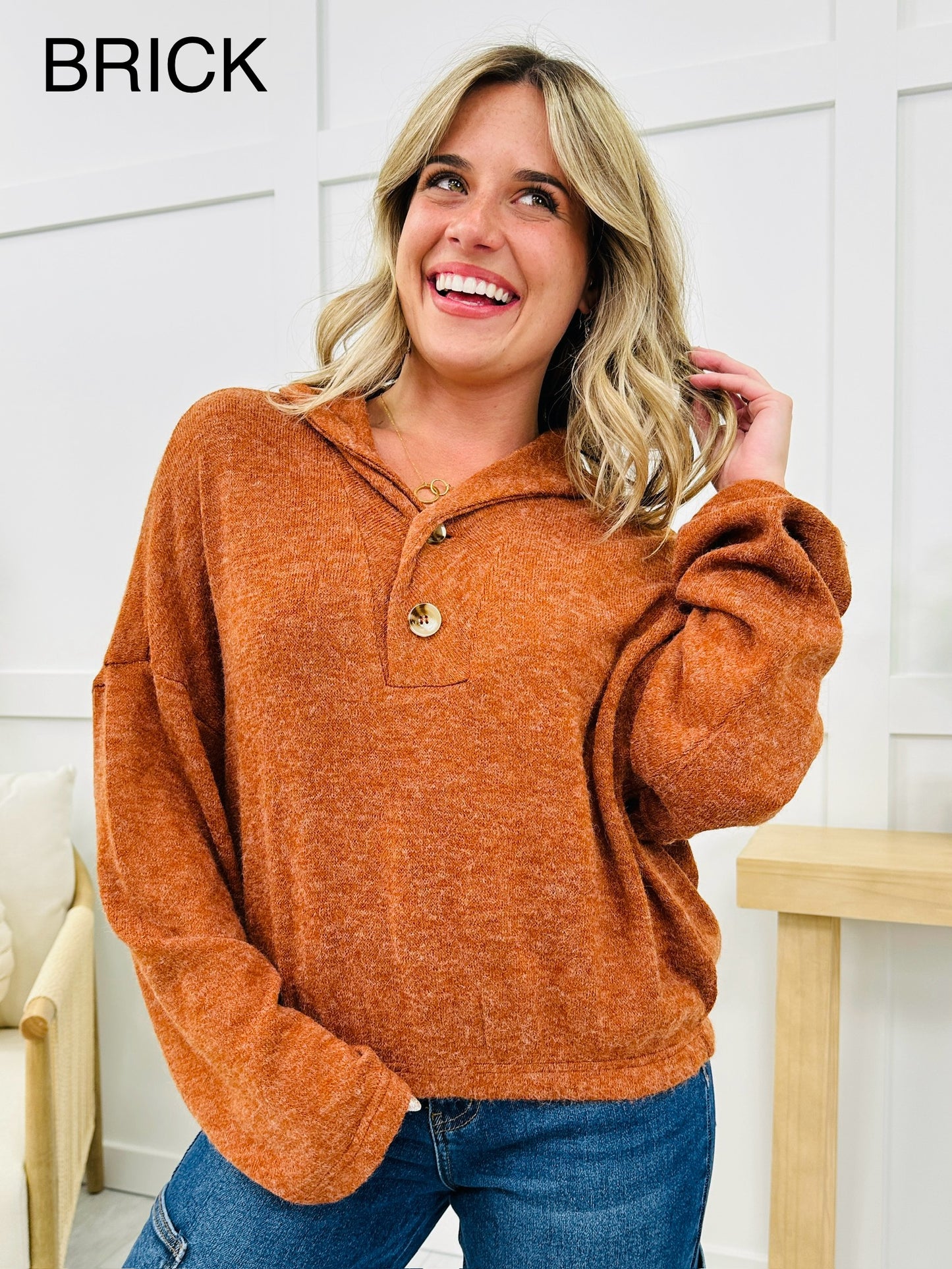 Happiness Is Here Sweater- Multiple Colors!