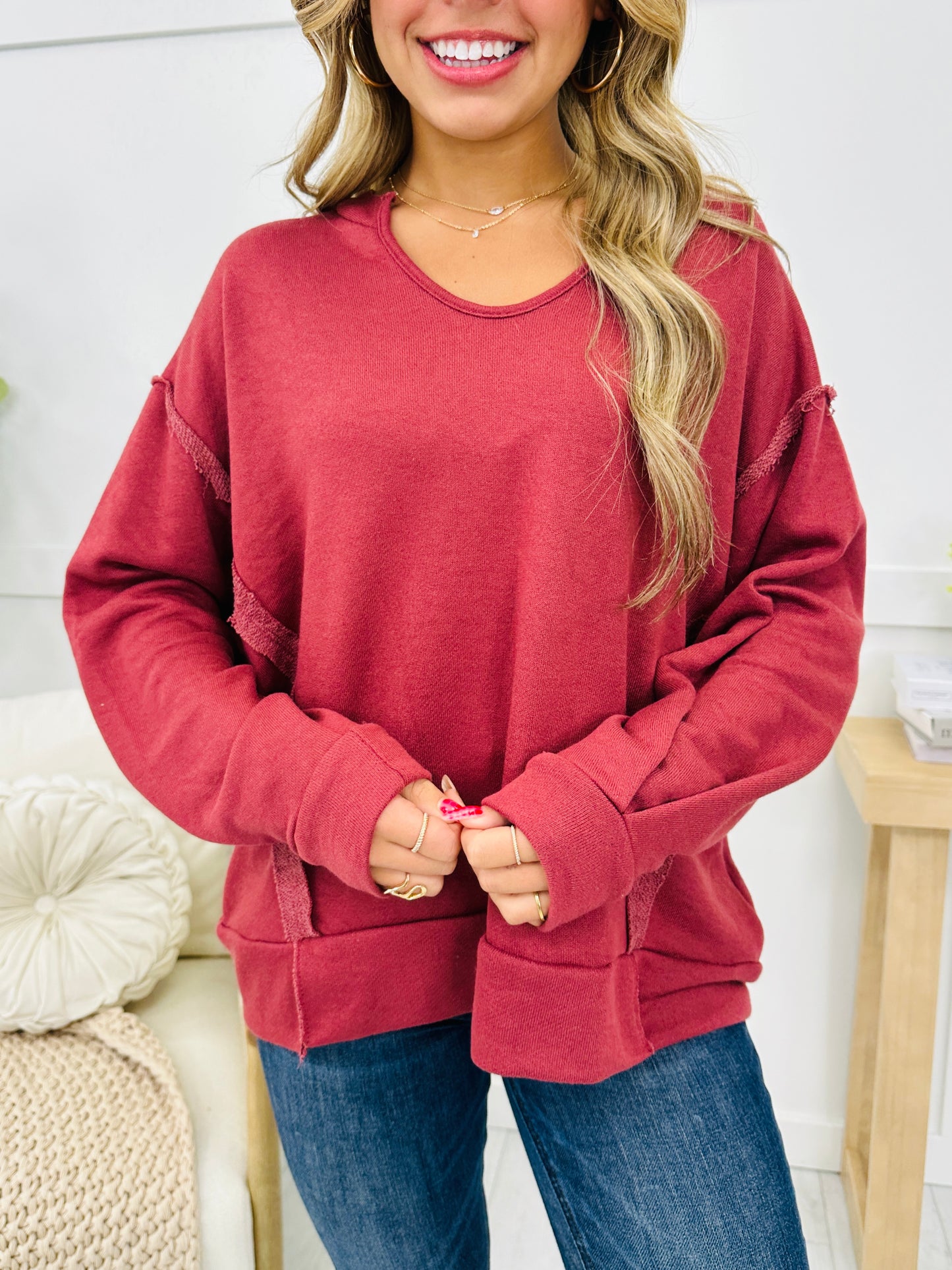 Reg/Curvy Casual Ease Top-Multiple Colors!