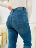 Judy Blue Stay Fly Button Fly Straight Leg Jeans