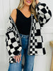 The Final Checkpoint Cardigan in Black Combo