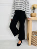 Black To Basics Tummy Control Cropped Wide Jeans In Multiple Inseams