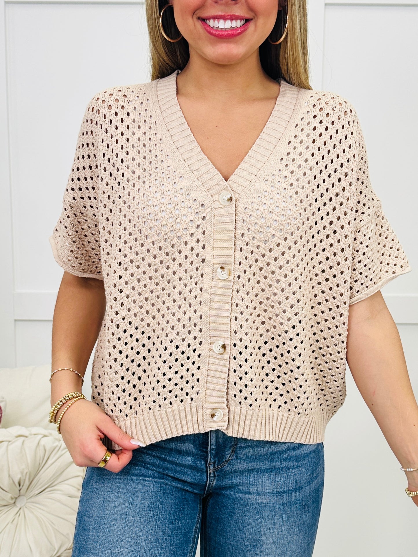 Dewdrop Button Top- Multiple Colors!