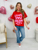 Love You, Mean It Graphic Tee