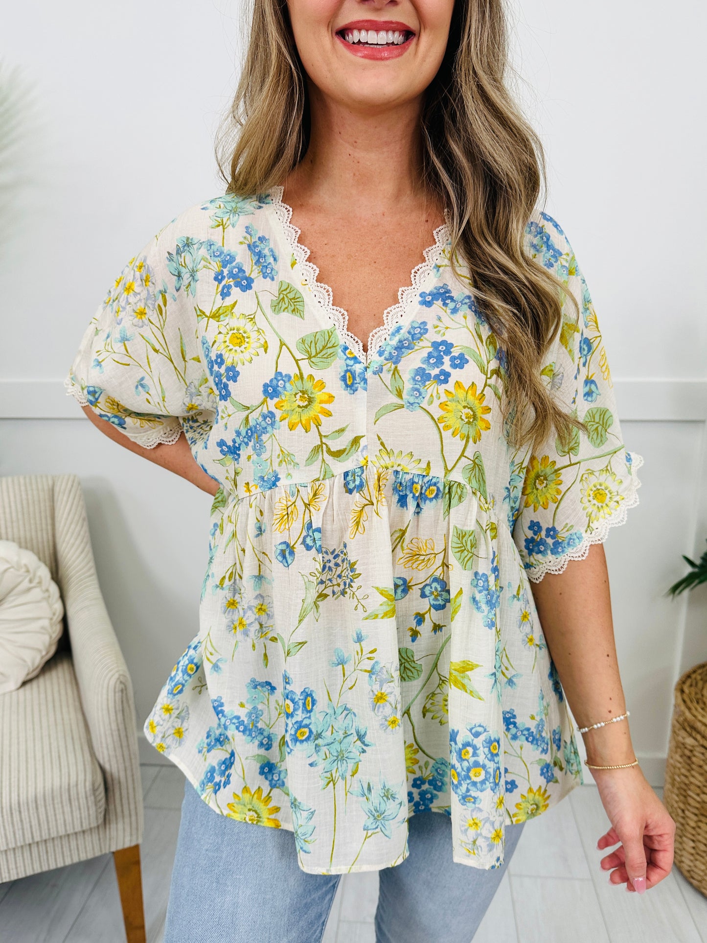 Pasture Petals Top