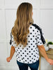 Dot & Lace Top