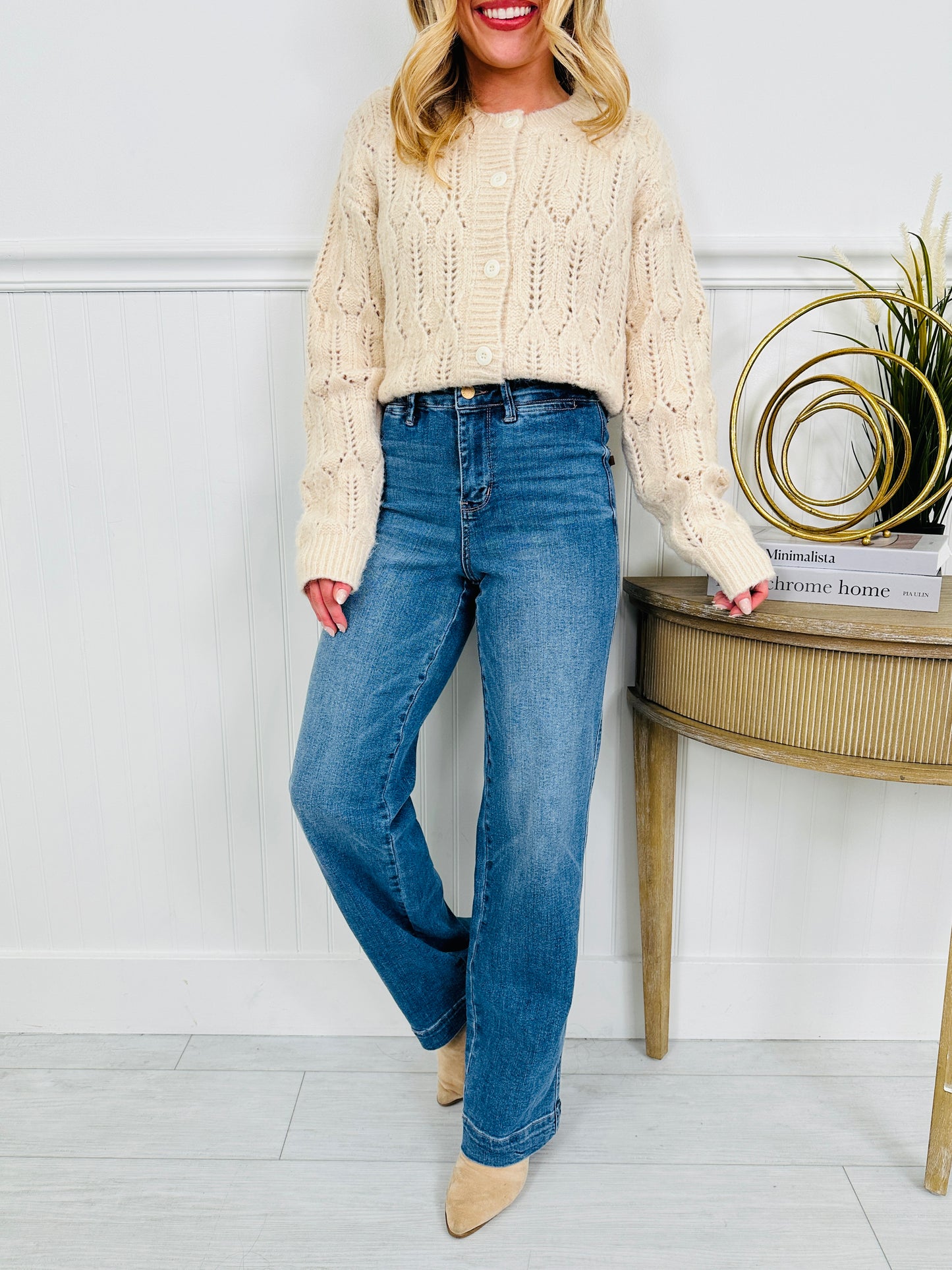 Judy Blue Simply Styled Straight Jeans