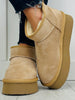 Cozy Cabin Platform Boots