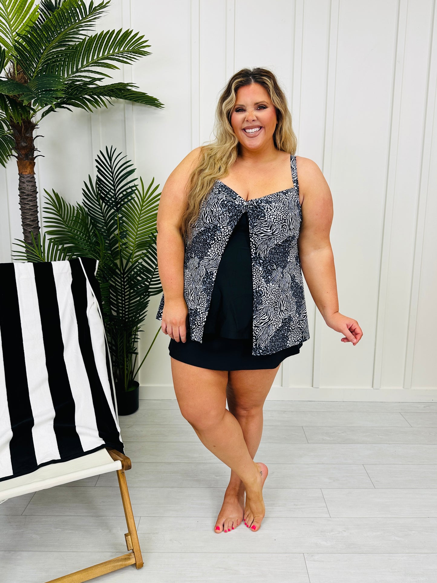 CURVY ONLY The Mackenzie Tankini Top