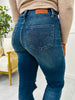 Judy Blue Tearin' Up My Heart Ripped Knee Dad Jeans in Reg/Curvy