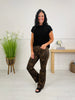 Judy Blue Leveled Up Leopard Bootcut Jeans