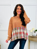 Back To Plaid Top in Wooden