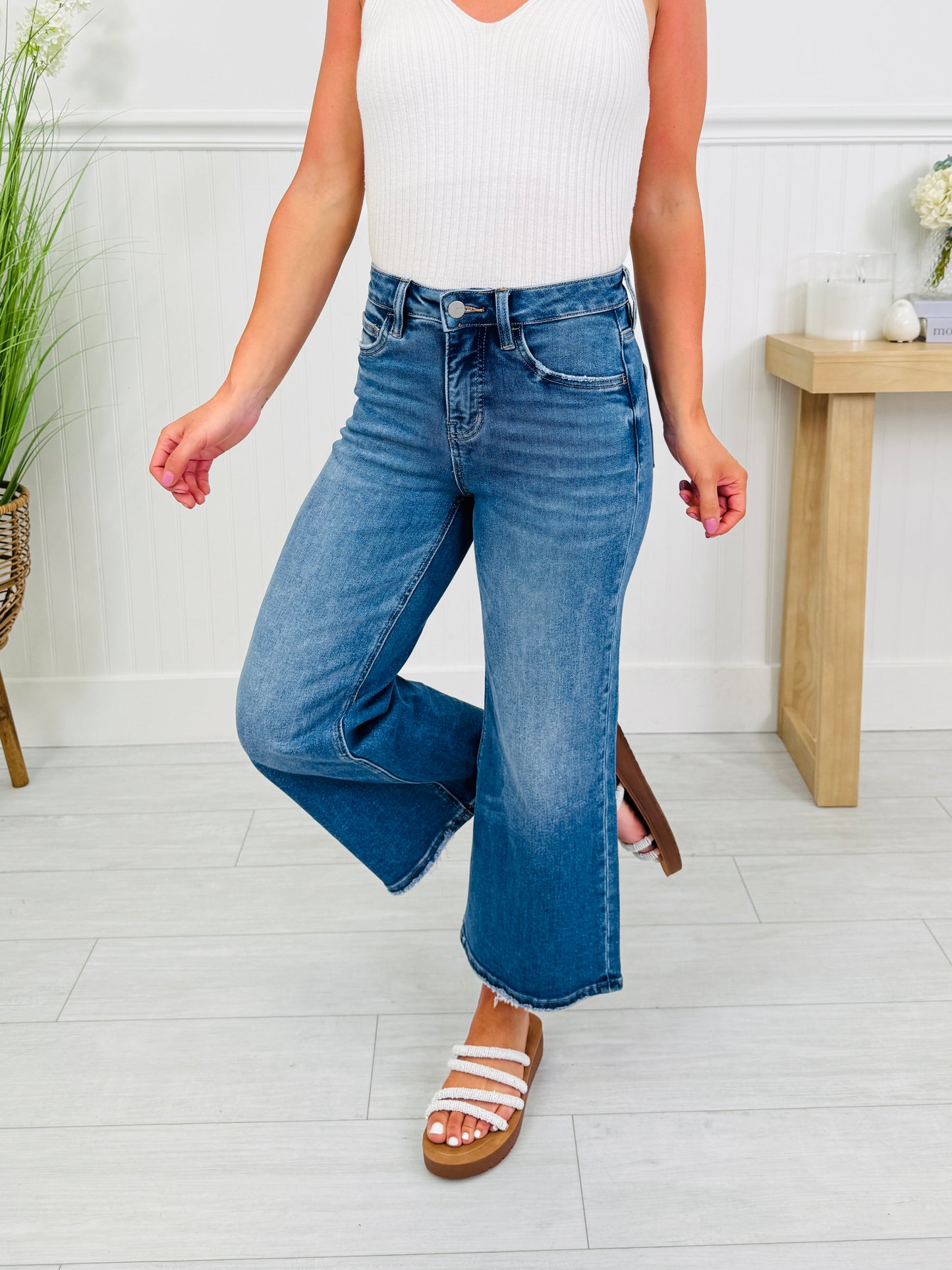 Triple Play Tummy Control Cropped Jeans in Three Inseams