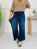 Judy Blue Set The Standard Tummy Control Ankle Wide Jeans
