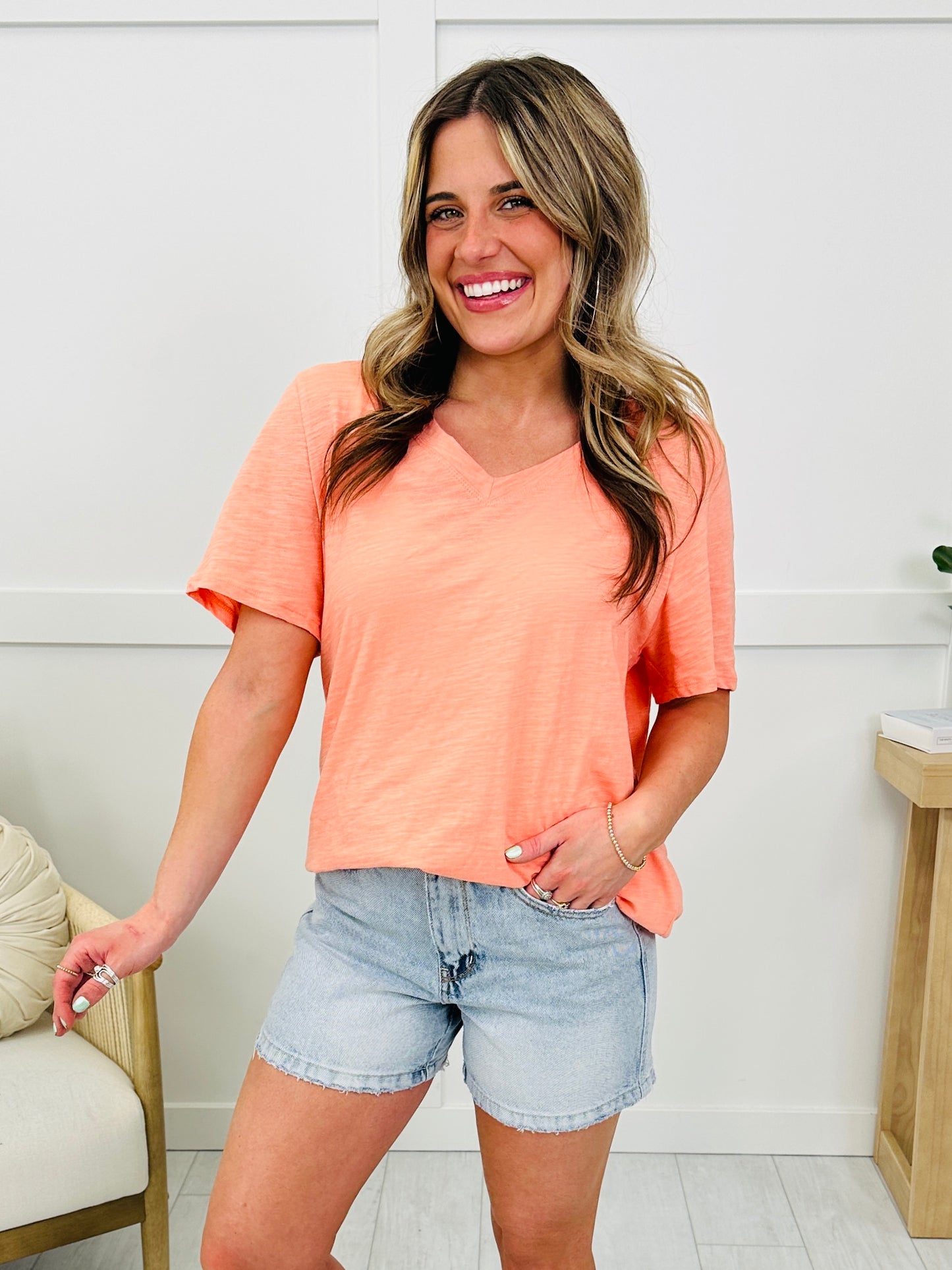 Summer Staple Doorbuster Top- Multiple Colors!