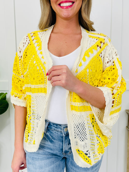 Spotlight Finds You Kimono In Yellow