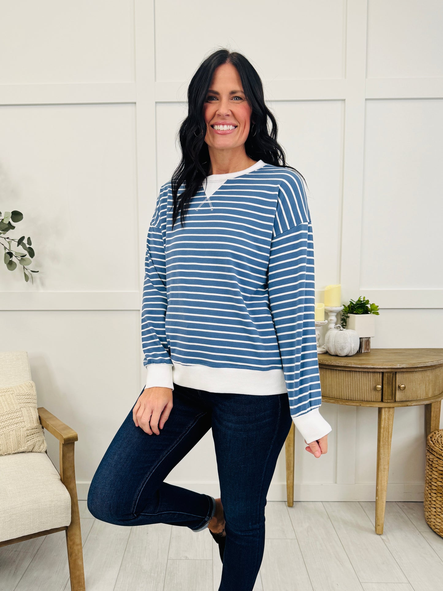 The Classic Stripe Top In Multiple Colors