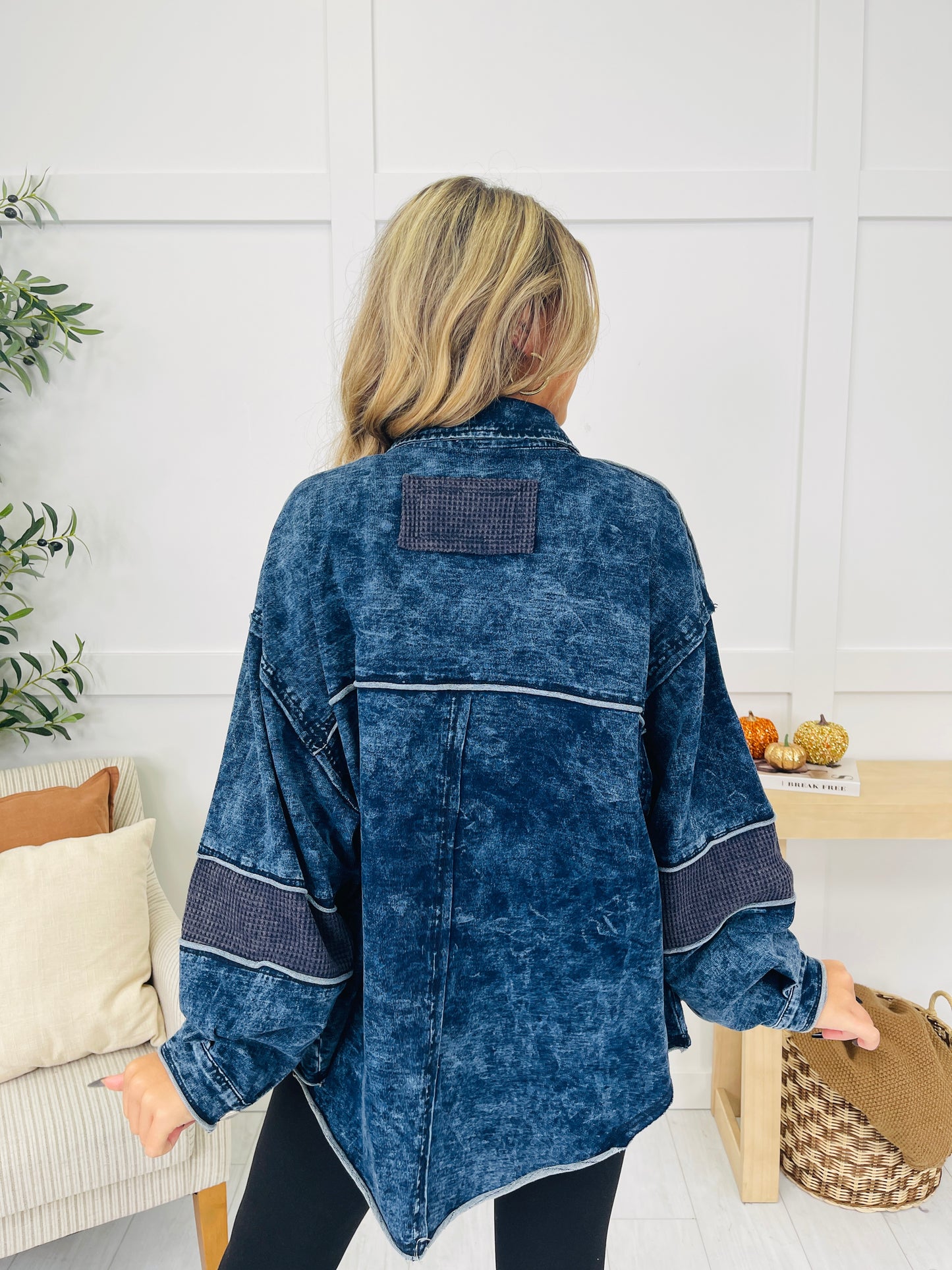 Indigo Layers Shacket