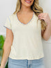 Simple Moments Top in Cream
