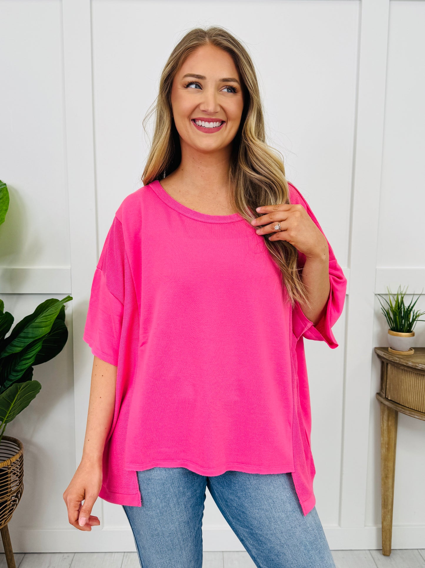 Living for the Feeling Top In Multiple Colors