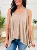 DOORBUSTER! Draped To Perfection Tank Top- Multiple Colors!