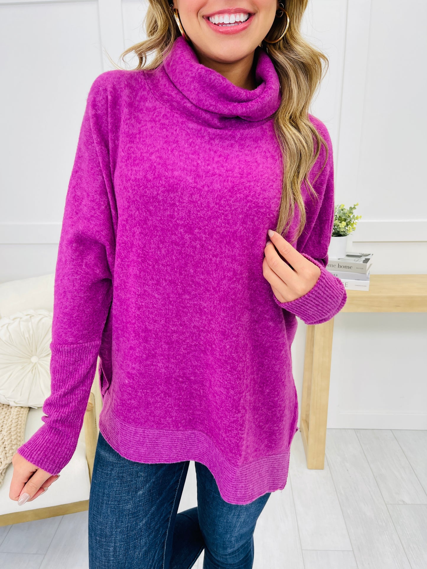 DOORBUSTER! Simple Splendor Sweater- Multiple Colors!