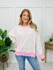 Petals On Repeat Pullover in Pink