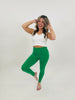 Tummy Control Custom MOCO Leggings In Kelly Green